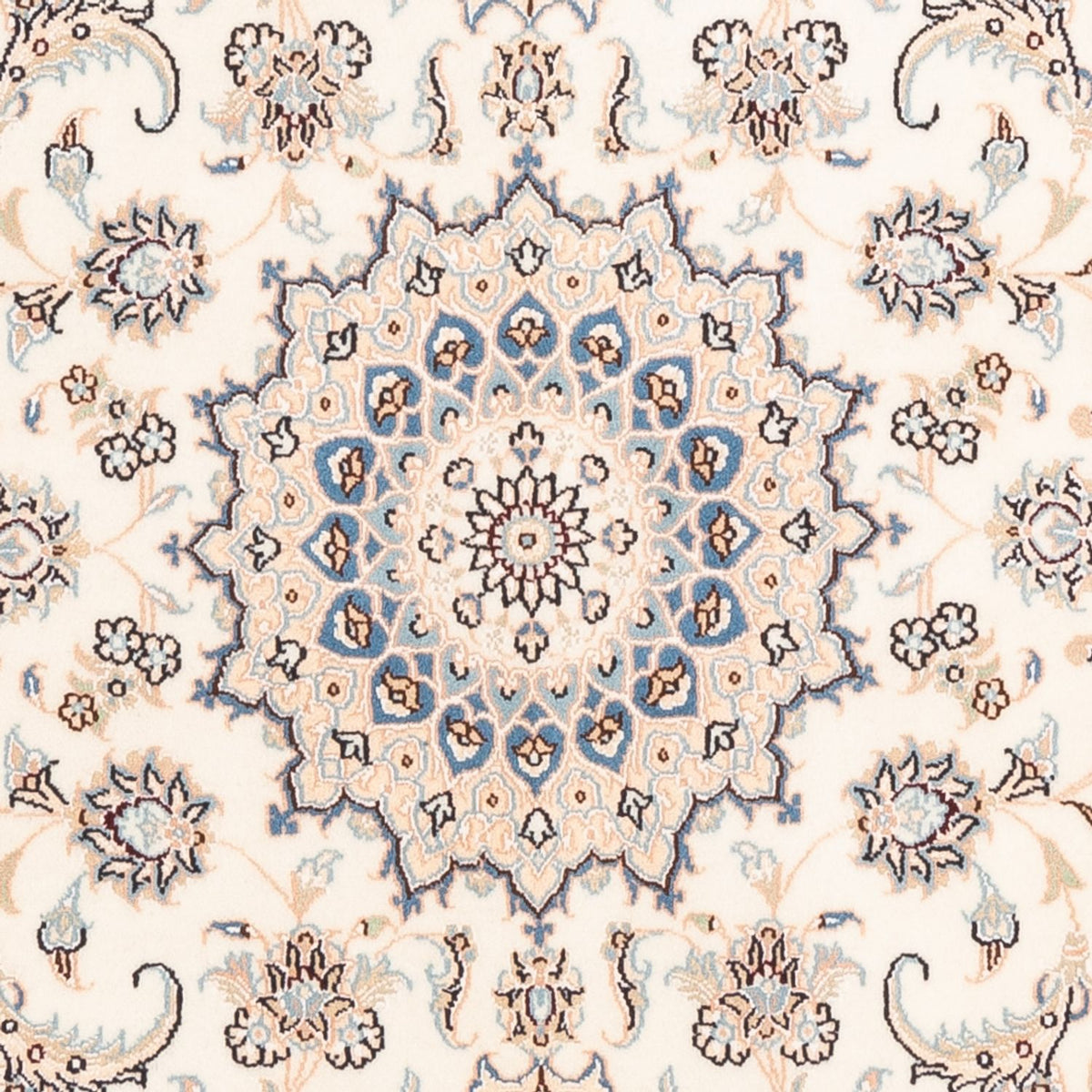 Perzisch tapijt - Nain - Premium - 155 x 104 cm - crème