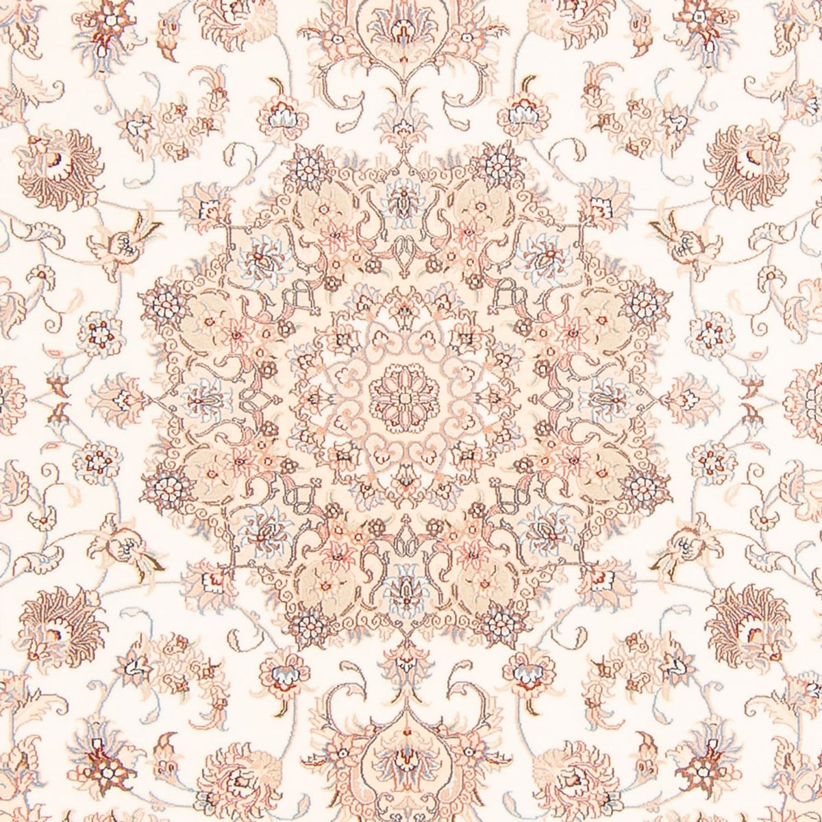 Perzisch tapijt - Tabriz - Royal - 247 x 200 cm - crème