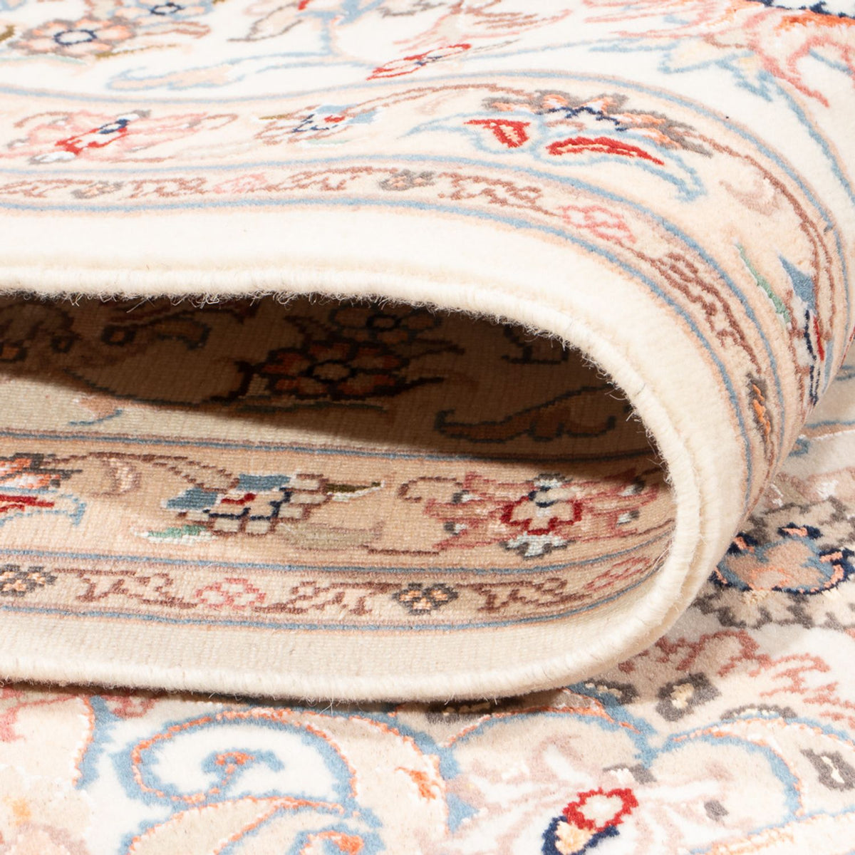 Perzisch tapijt - Tabriz - Royal - 247 x 200 cm - crème