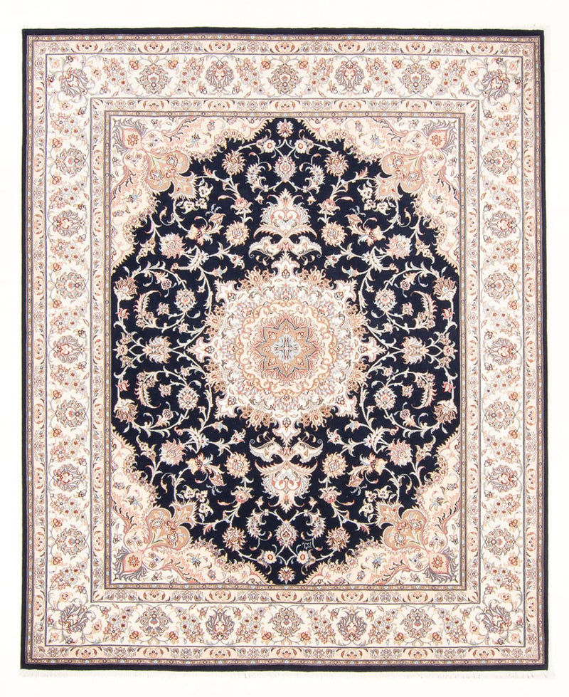 Perzisch tapijt - Tabriz - Royal - 250 x 200 cm - donkerblauw