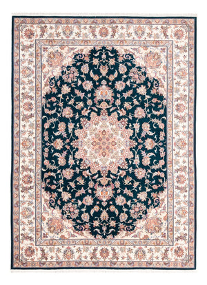 Perzisch tapijt - Tabriz - Royal - 235 x 168 cm - donkergroen