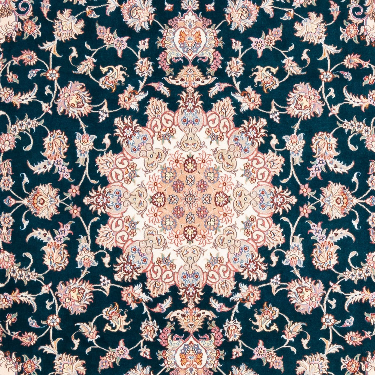 Perzisch tapijt - Tabriz - Royal - 235 x 168 cm - donkergroen
