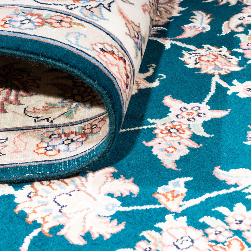 Perzisch tapijt - Tabriz - Royal - 235 x 168 cm - donkergroen