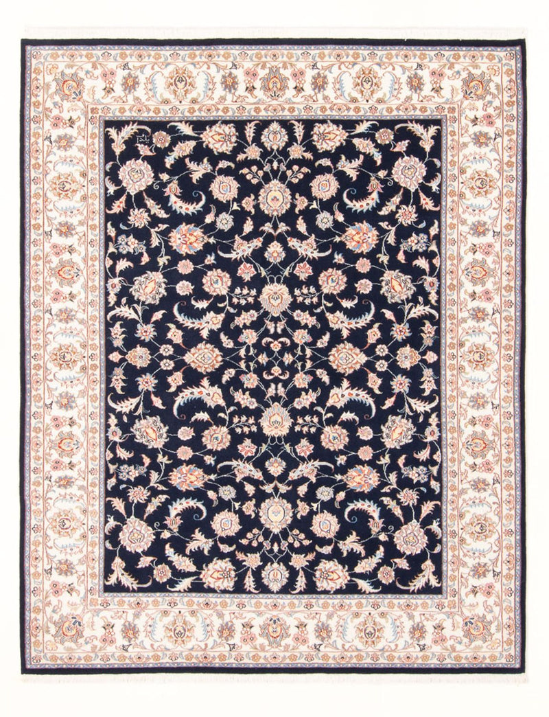 Perzisch tapijt - Tabriz - Royal - 196 x 150 cm - donkerblauw