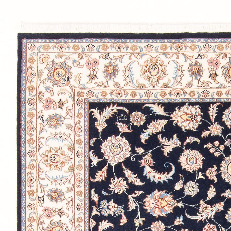 Perzisch tapijt - Tabriz - Royal - 196 x 150 cm - donkerblauw