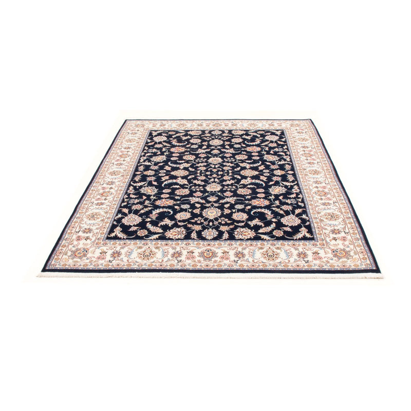 Perzisch tapijt - Tabriz - Royal - 196 x 150 cm - donkerblauw