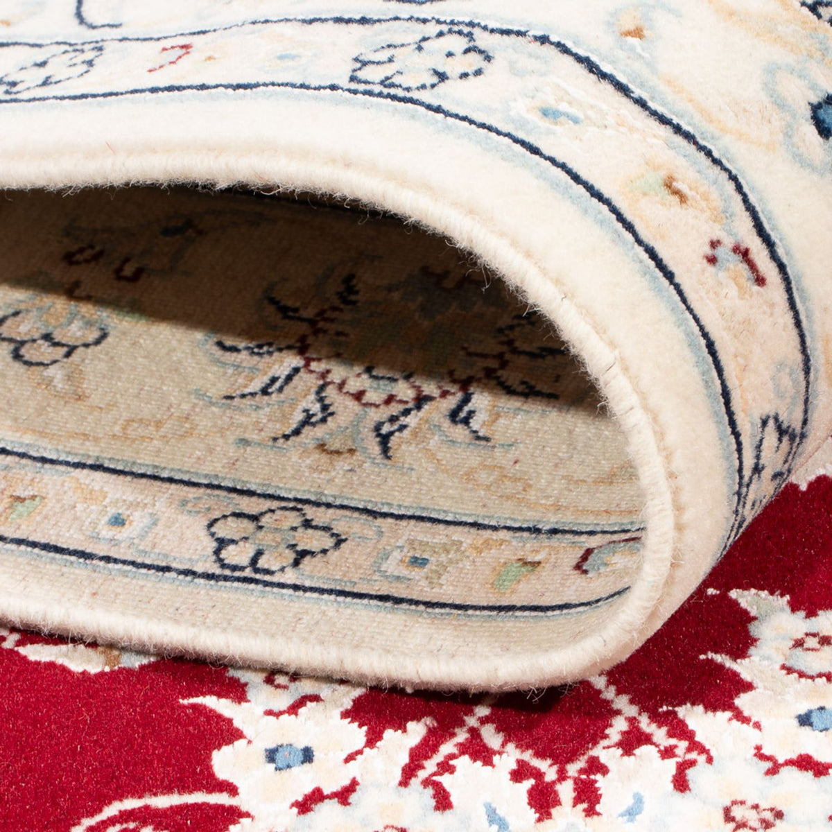 Perzisch tapijt - Nain - Koninklijk - 175 x 117 cm - rood