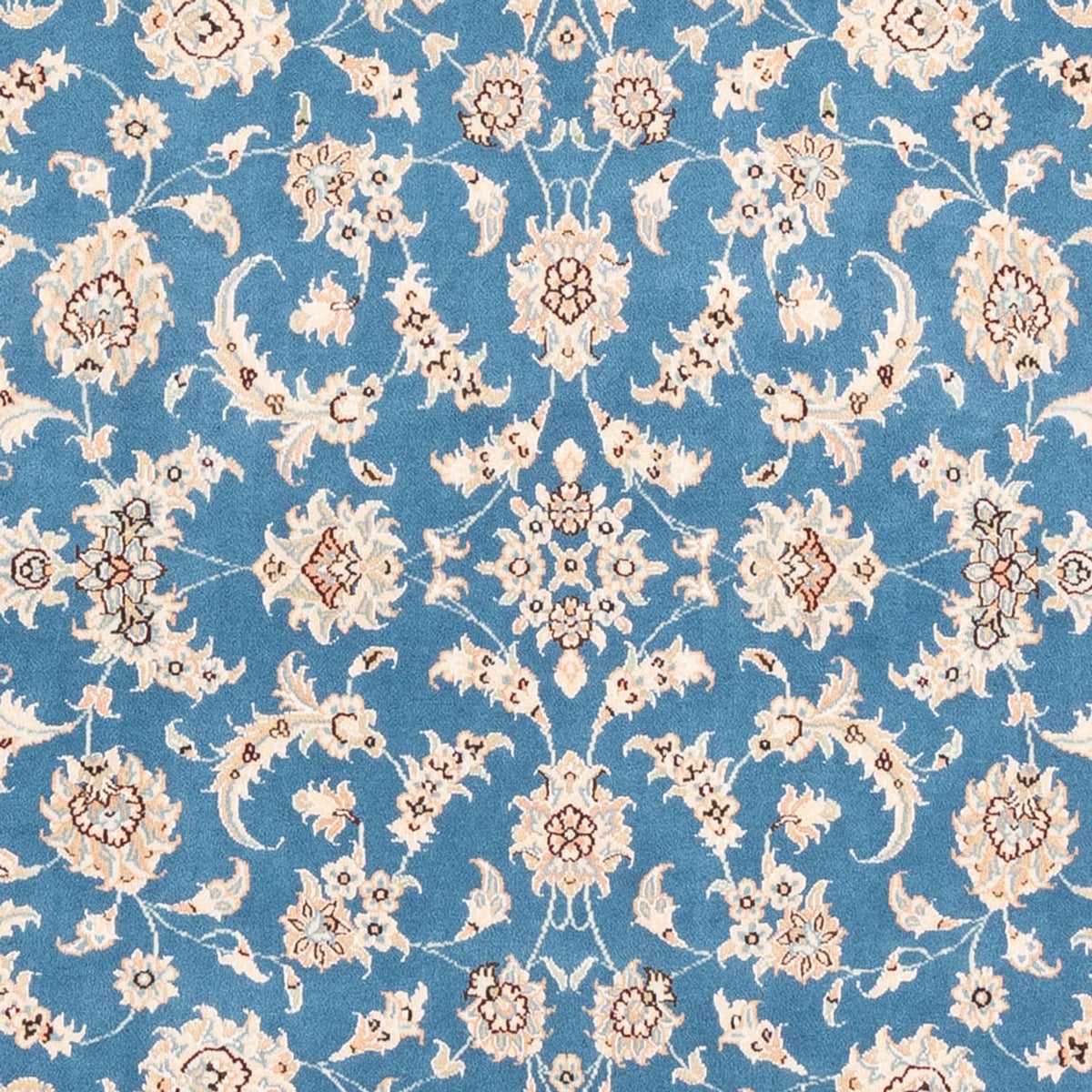 Perzisch tapijt - Nain - Premium - 176 x 121 cm - blauw