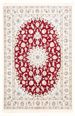 Perzisch tapijt - Nain - Koninklijk - 175 x 117 cm - rood