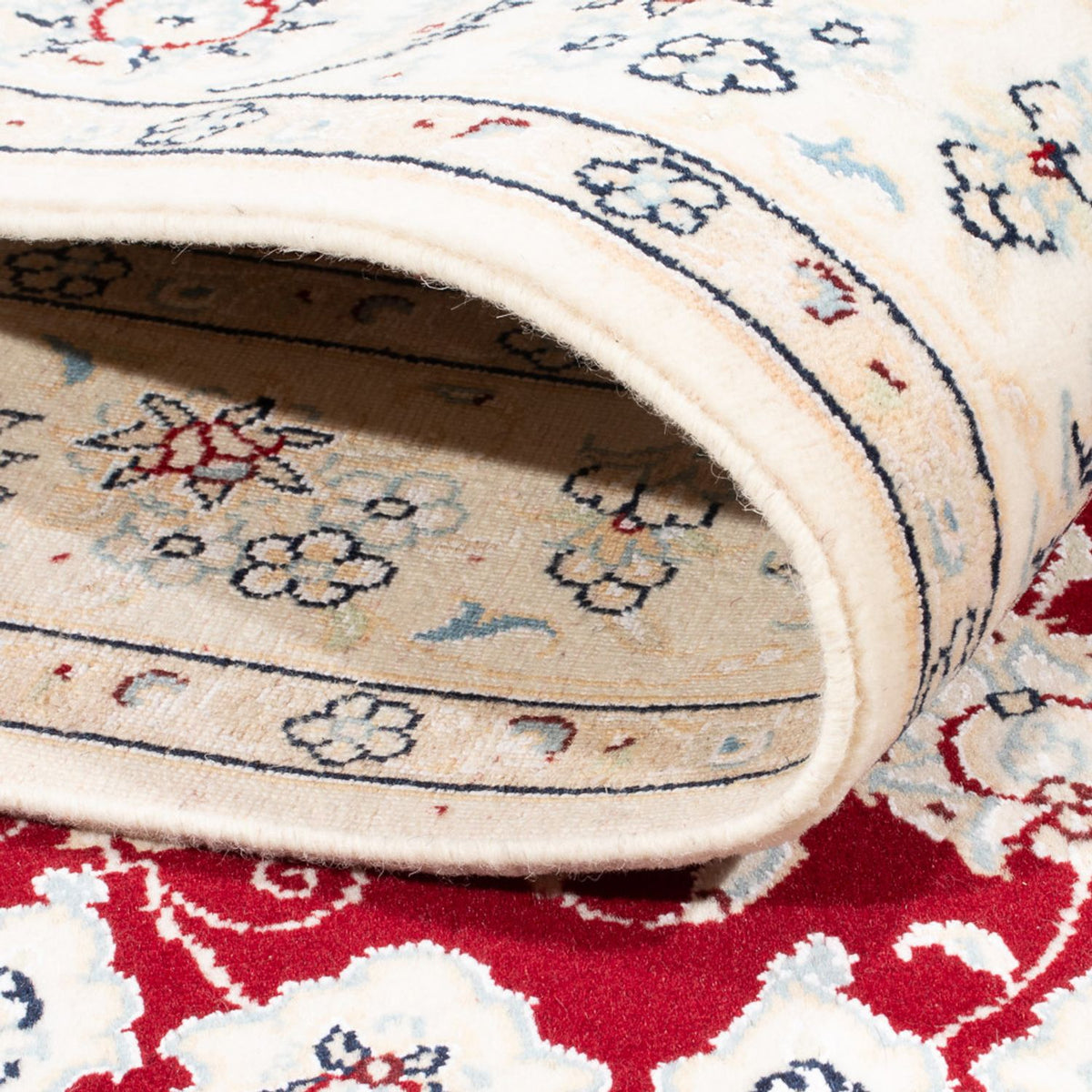 Perzisch tapijt - Nain - Koninklijk - 175 x 117 cm - rood