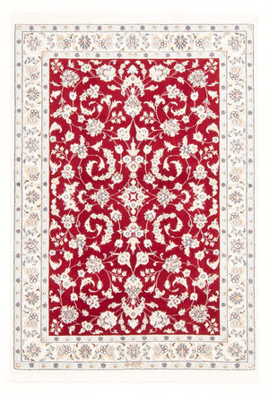 Perzisch tapijt - Nain - Koninklijk - 157 x 108 cm - rood