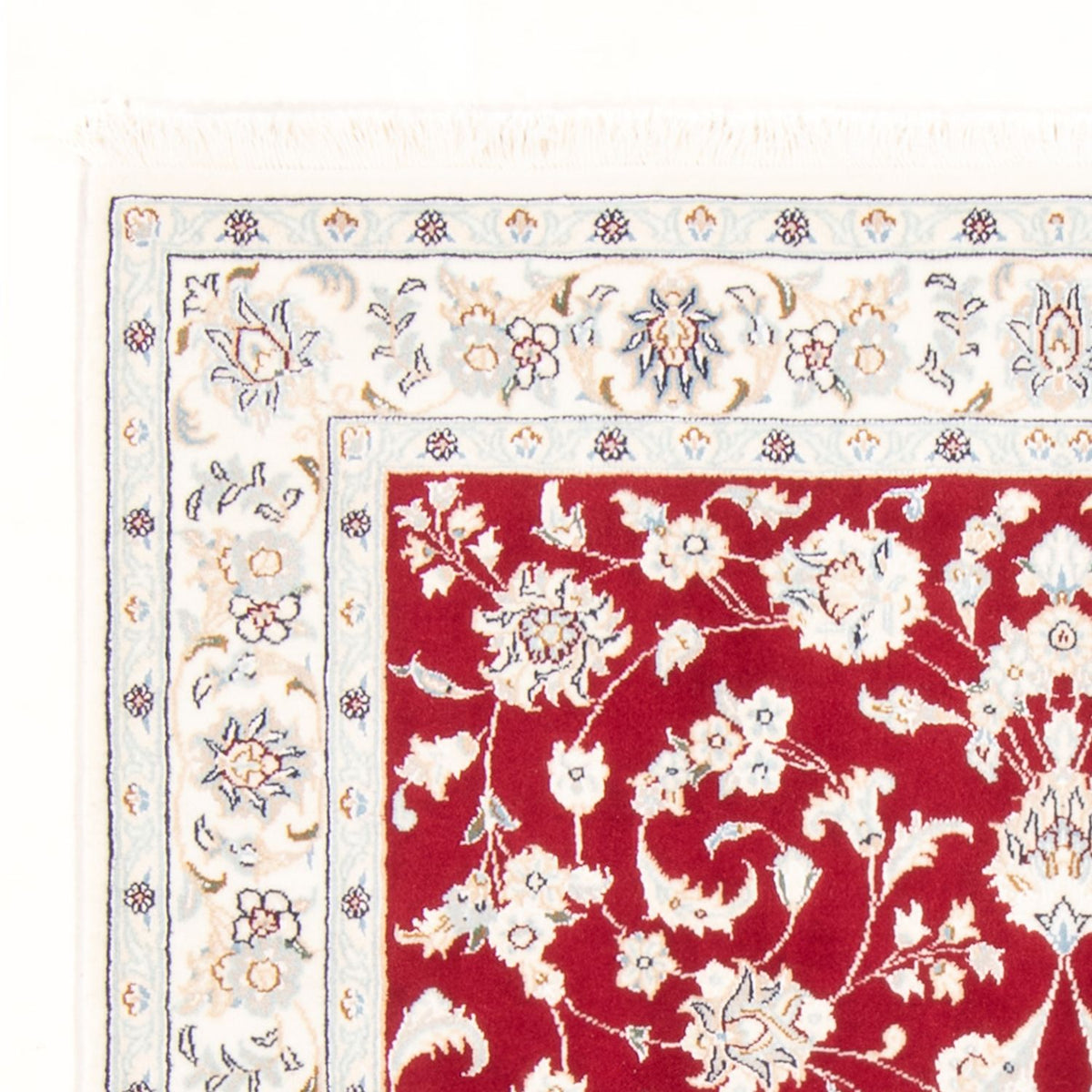 Perzisch tapijt - Nain - Koninklijk - 157 x 108 cm - rood