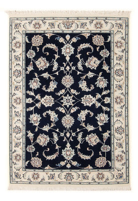 Perzisch tapijt - Nain - Premium - 116 x 80 cm - donkerblauw