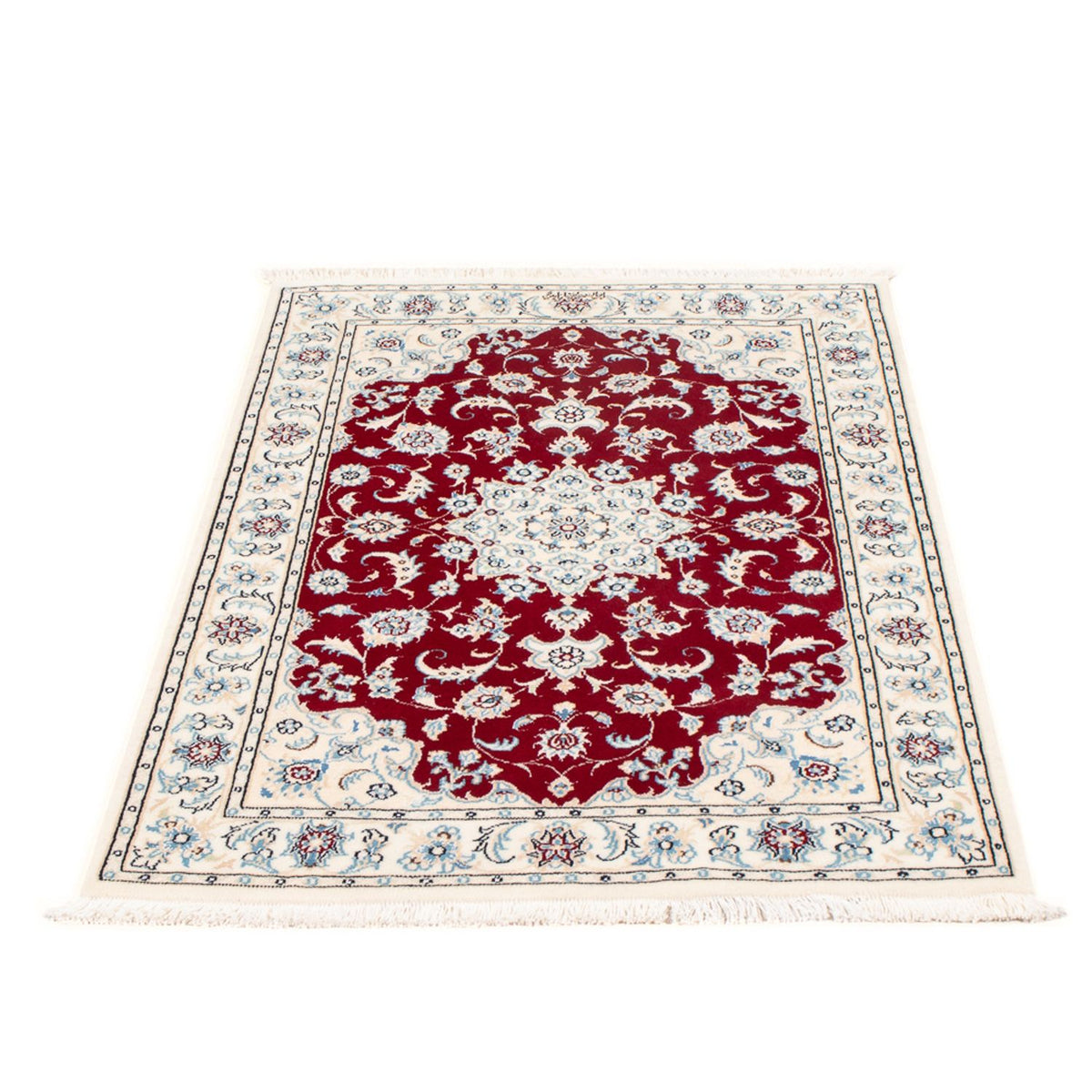 Perzisch tapijt - Nain - Premium - 119 x 80 cm - rood