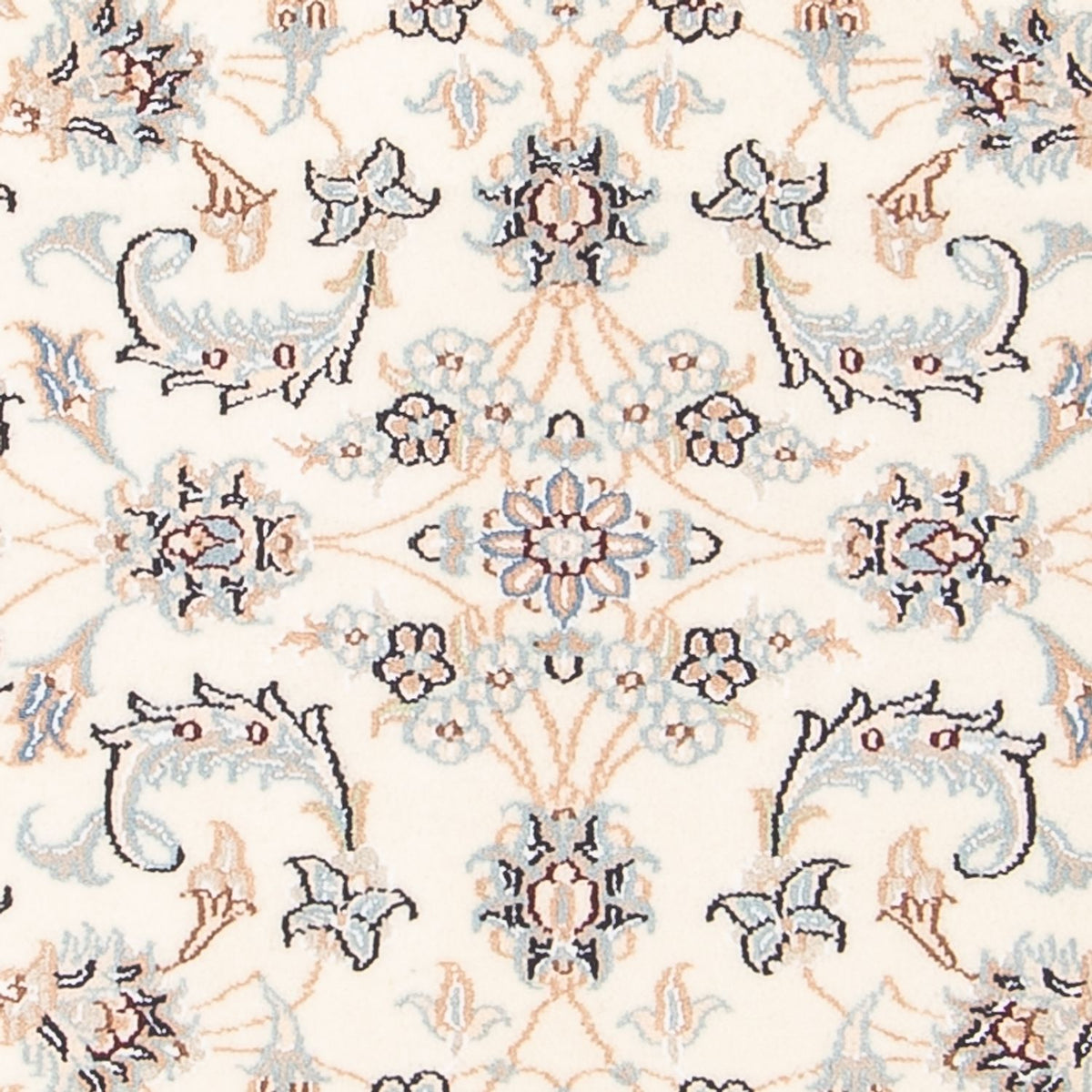 Perzisch tapijt - Nain - Premium - 138 x 73 cm - crème