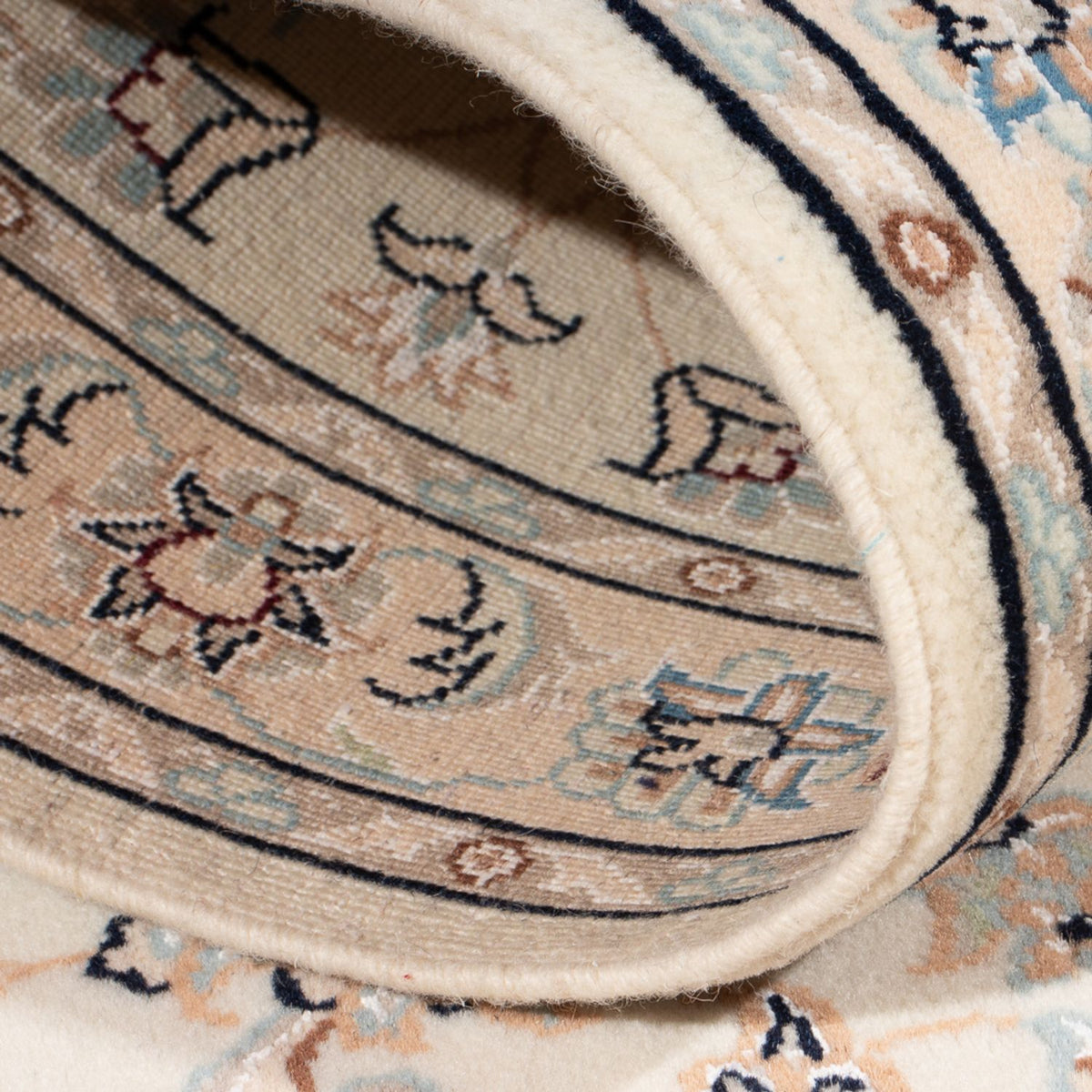 Perzisch tapijt - Nain - Premium - 138 x 73 cm - crème