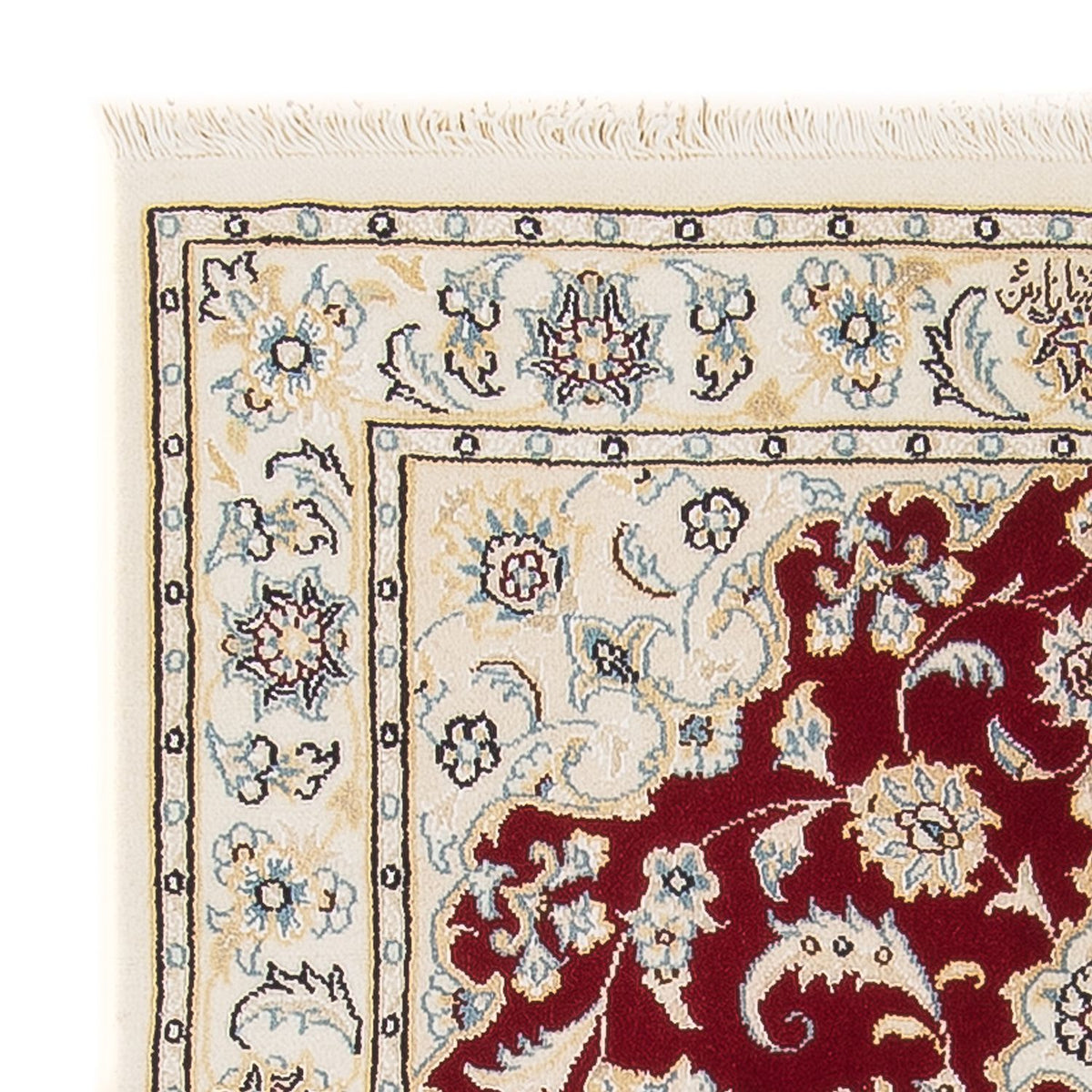 Perzisch tapijt - Nain - Premium - 117 x 81 cm - rood