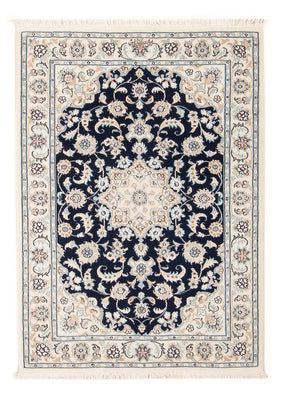 Perzisch tapijt - Nain - Premium - 117 x 78 cm - donkerblauw