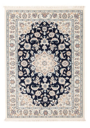 Perzisch tapijt - Nain - Premium - 117 x 78 cm - donkerblauw