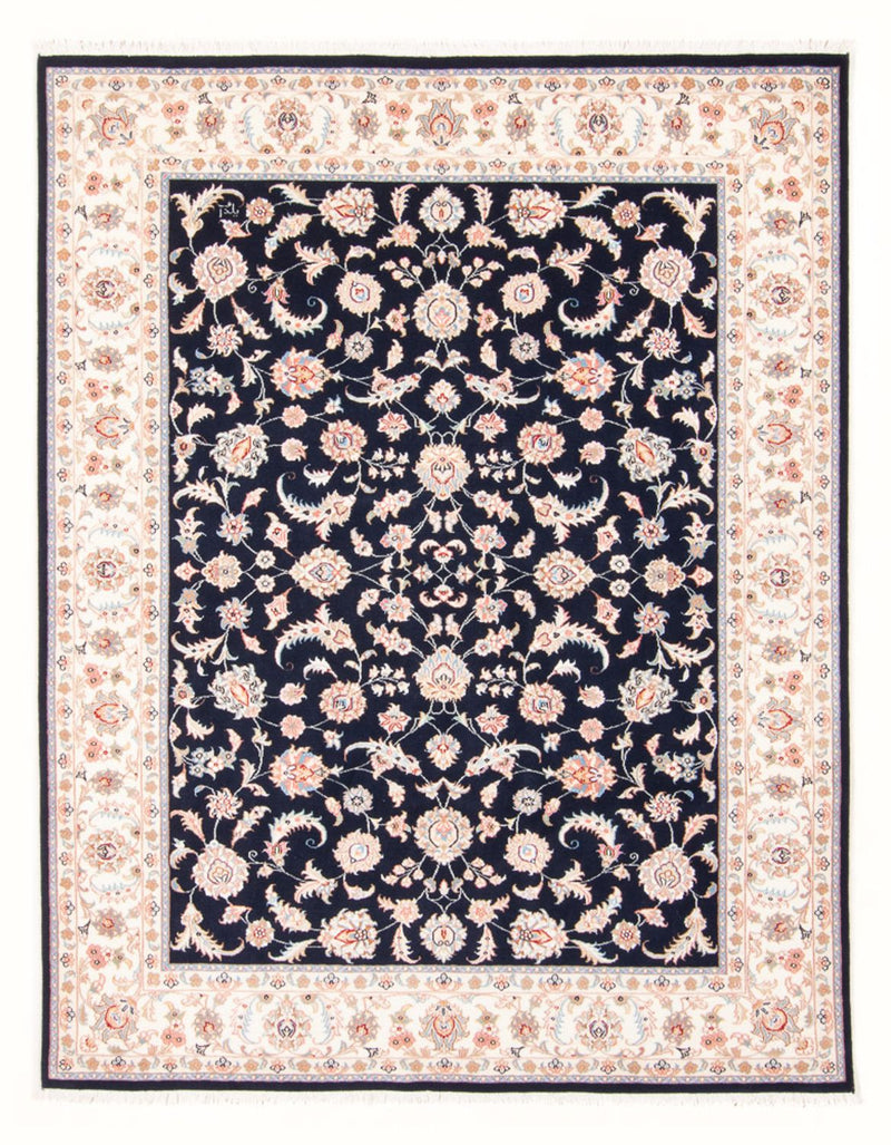 Perzisch tapijt - Tabriz - Royal - 201 x 149 cm - donkerblauw