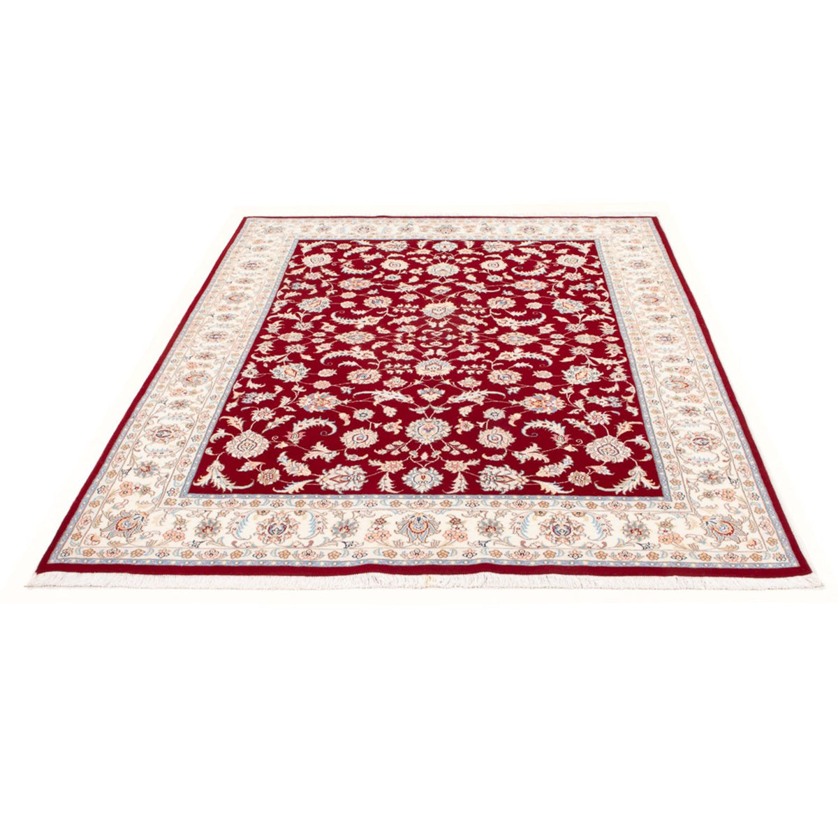 Perzisch tapijt - Tabriz - Royal - 200 x 150 cm - rood
