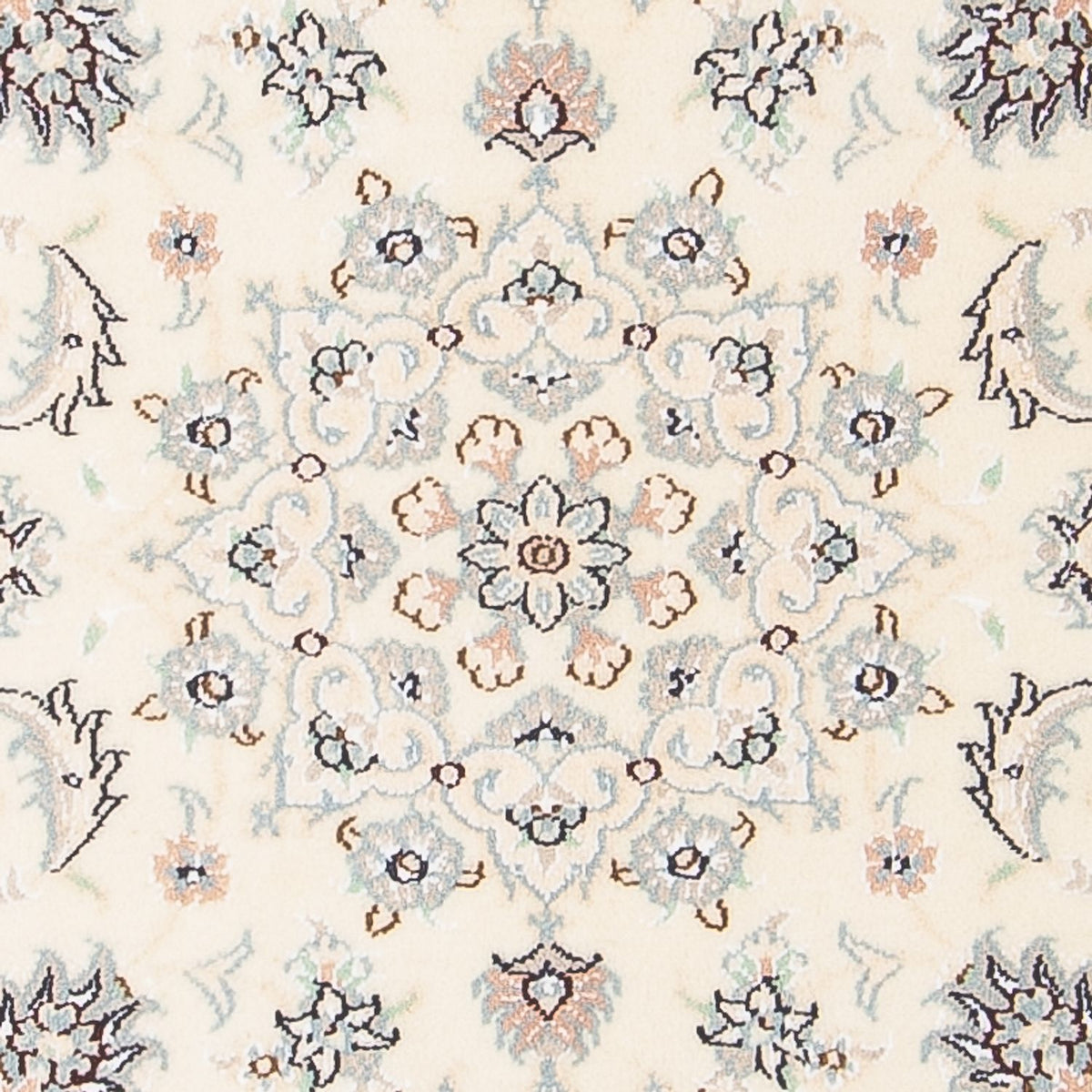 Perzisch tapijt - Nain - Premium - 123 x 82 cm - crème