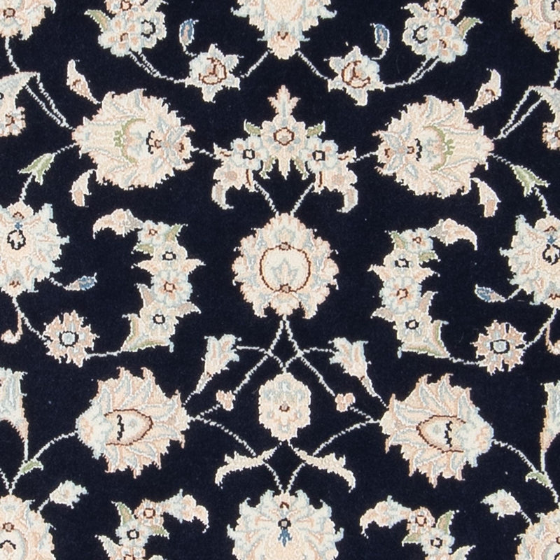 Perzisch tapijt - Nain - Premium - 138 x 75 cm - donkerblauw