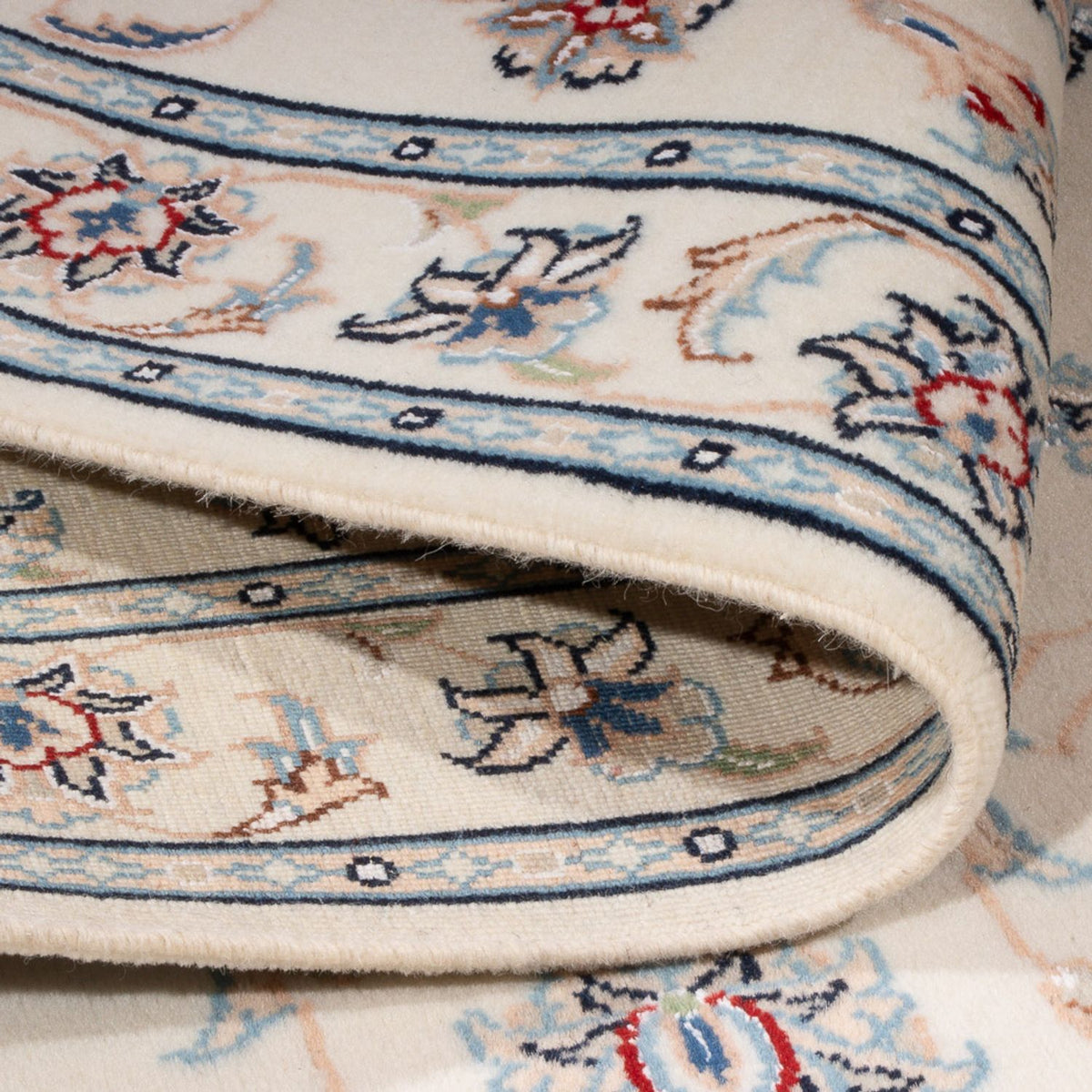 Perzisch tapijt - Nain - Premium - 120 x 81 cm - crème