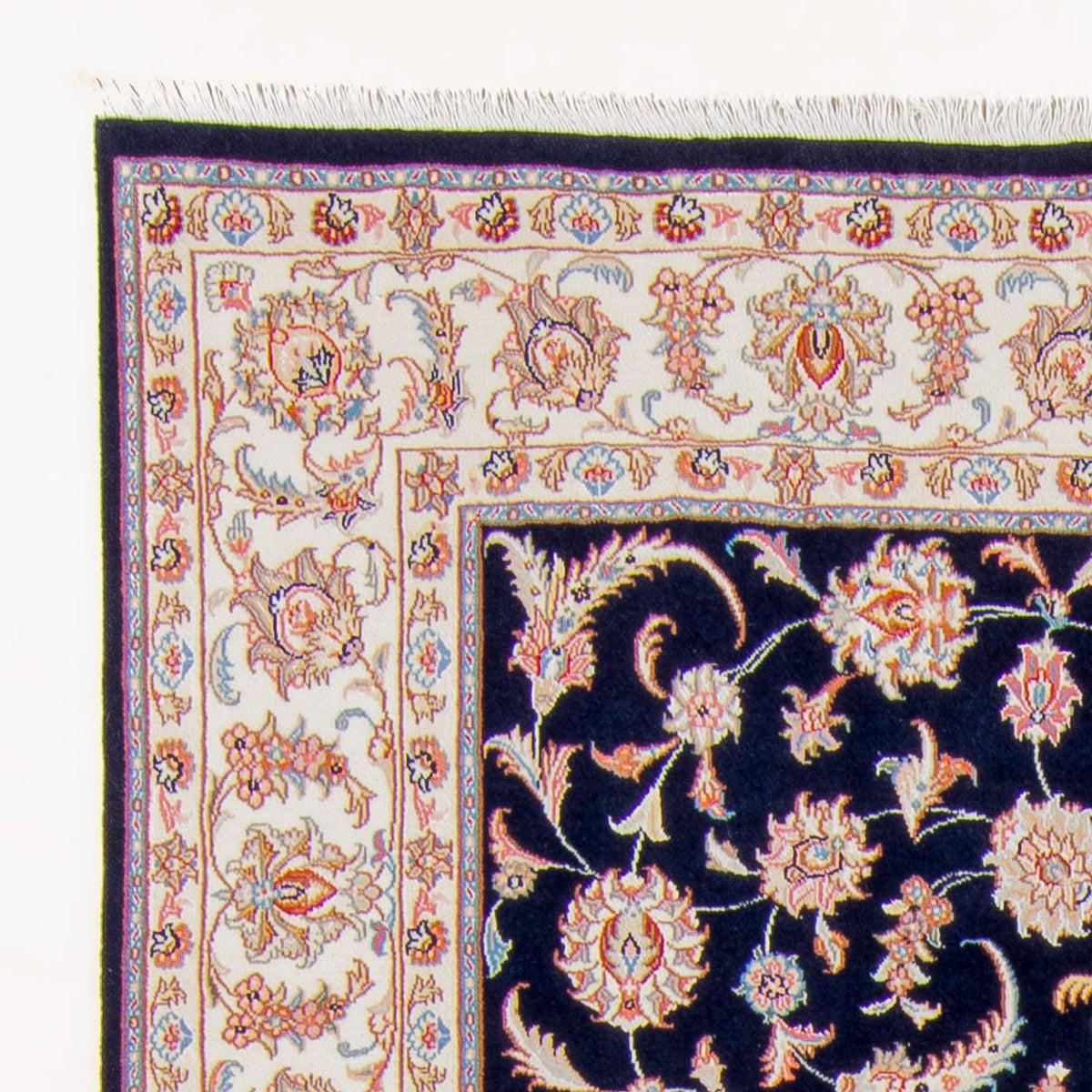 Perzisch tapijt - Tabriz - Royal - 237 x 167 cm - donkerblauw