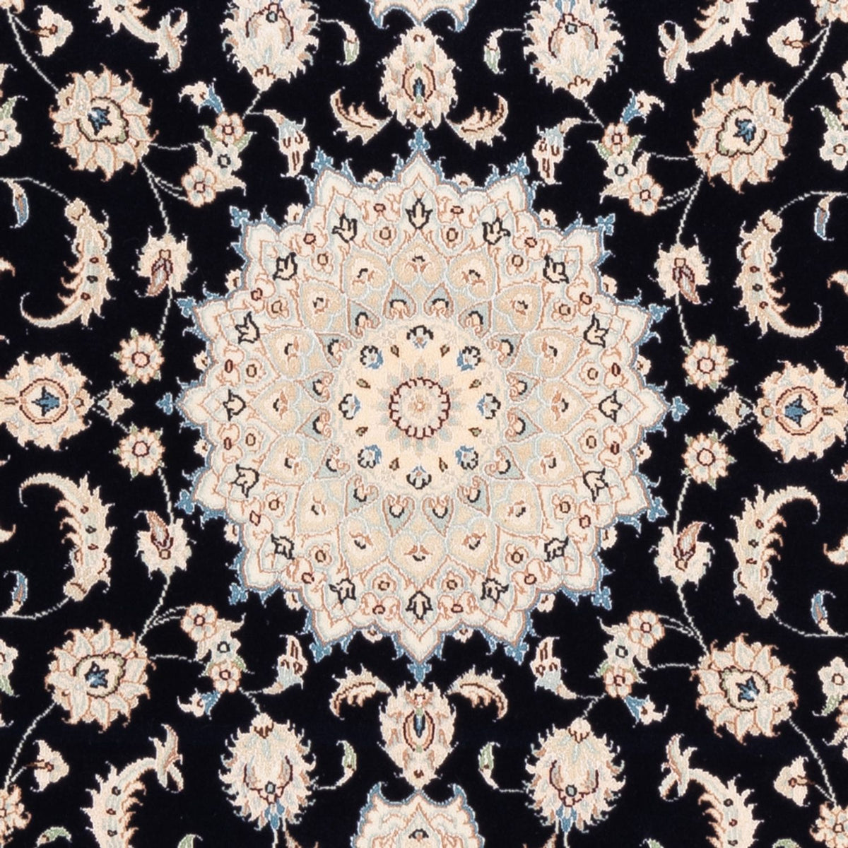 Perzisch tapijt - Nain - Premium - 175 x 117 cm - donkerblauw