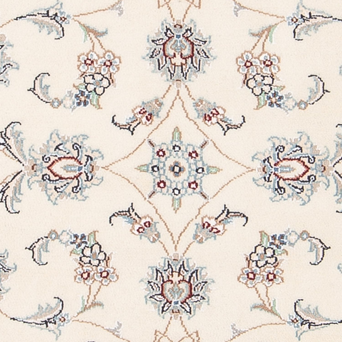 Perzisch tapijt - Nain - Premium - 118 x 80 cm - crème