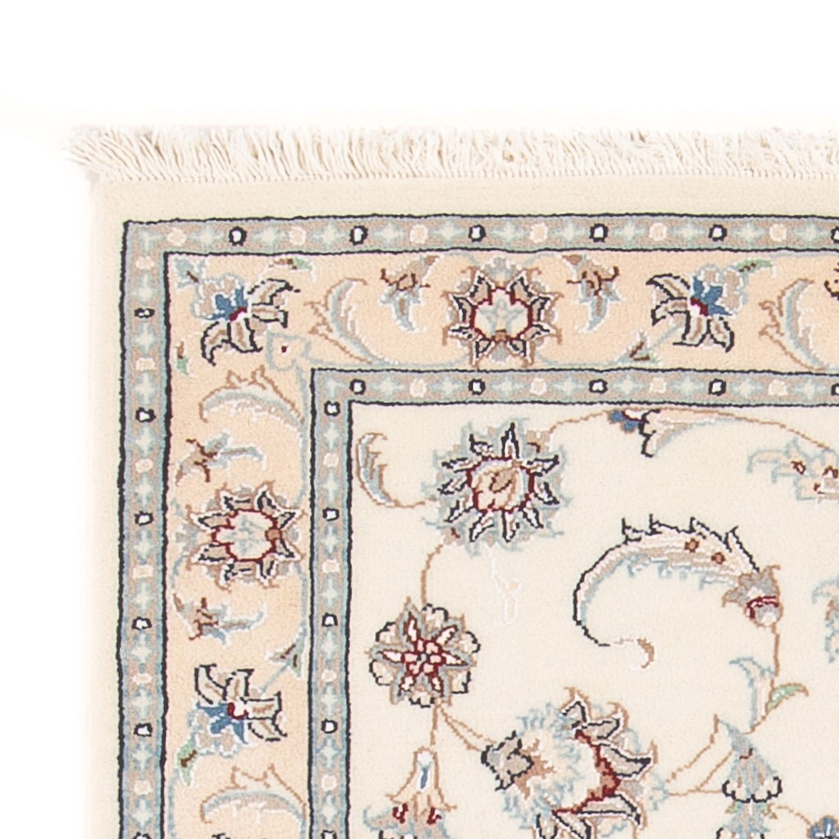 Perzisch tapijt - Nain - Premium - 118 x 80 cm - crème