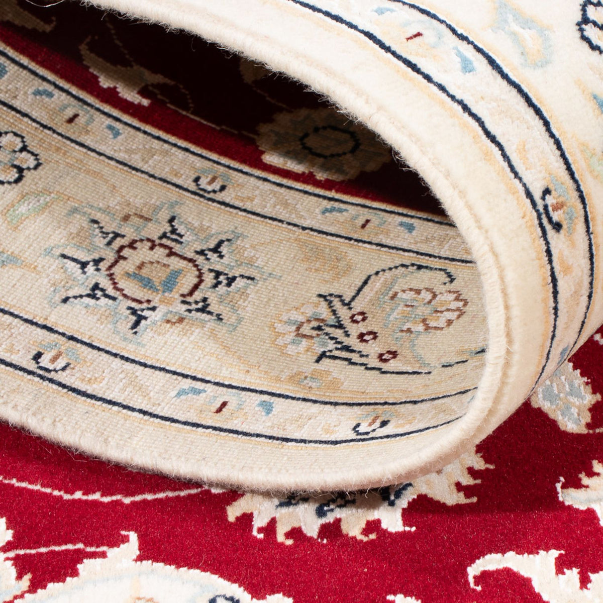 Perzisch tapijt - Nain - Koninklijk - 156 x 107 cm - rood