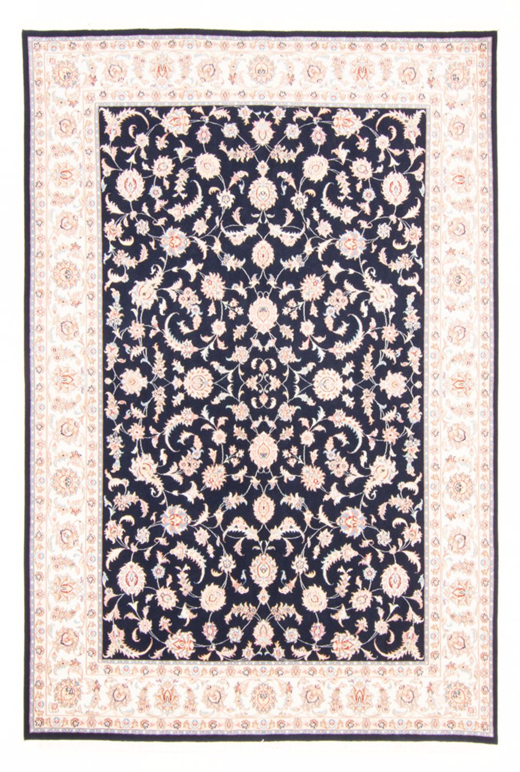 Perzisch tapijt - Tabriz - Royal - 230 x 169 cm - donkerblauw