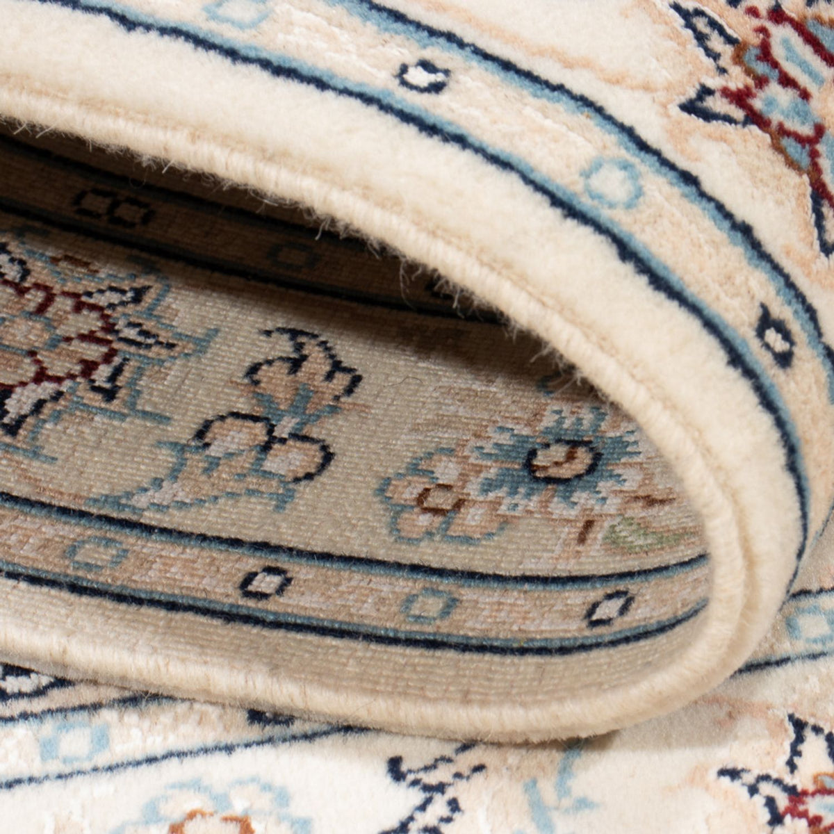 Perzisch tapijt - Nain - Premium - 117 x 80 cm - crème