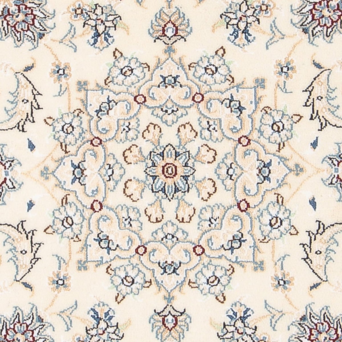 Perzisch tapijt - Nain - Premium - 118 x 80 cm - crème