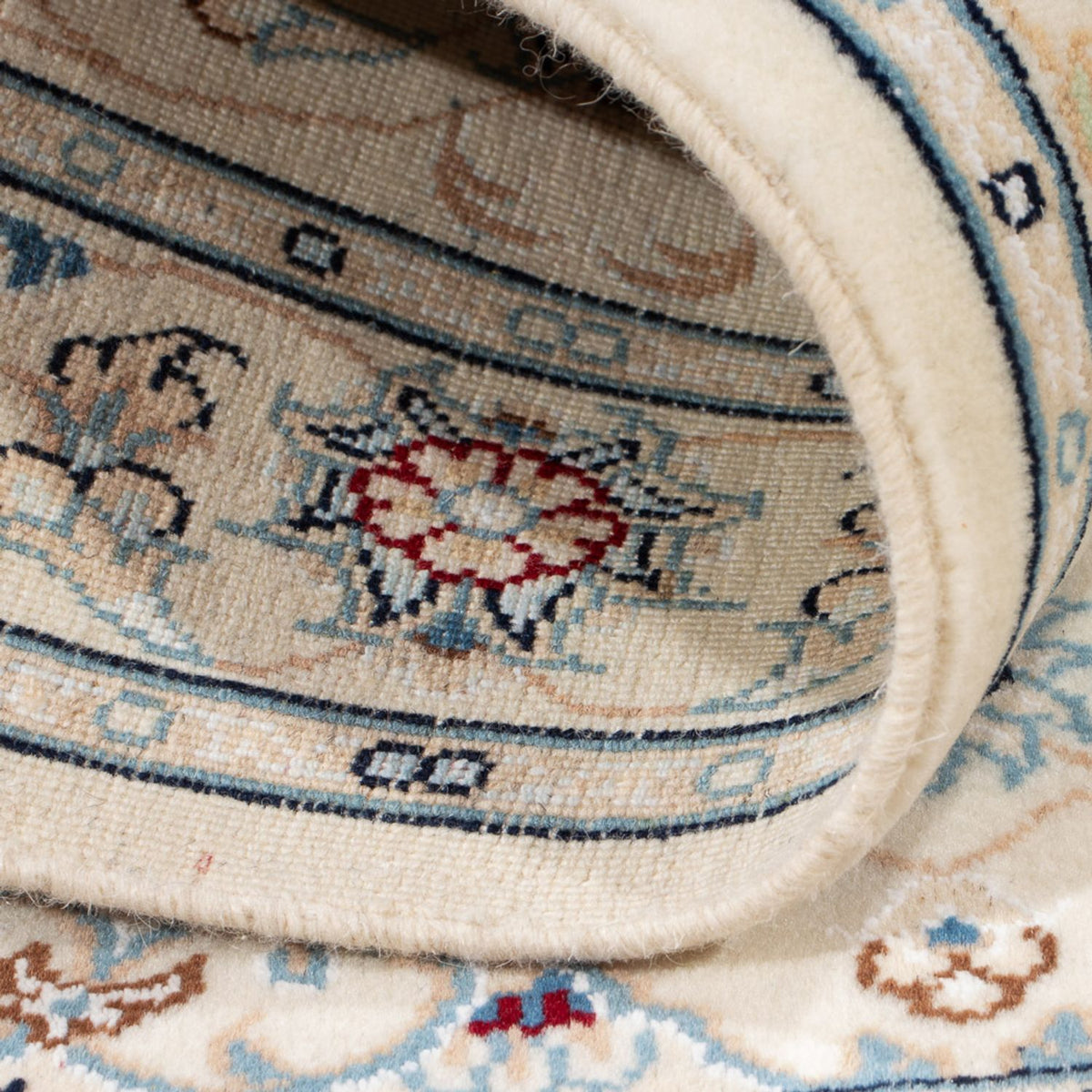 Perzisch tapijt - Nain - Premium - 118 x 80 cm - crème