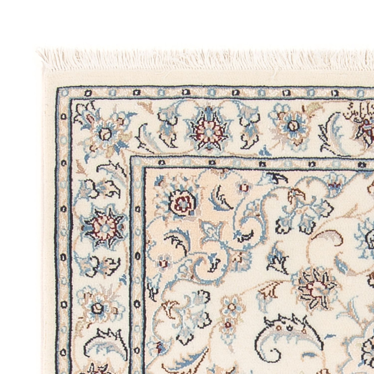 Perzisch tapijt - Nain - Premium - 118 x 82 cm - crème