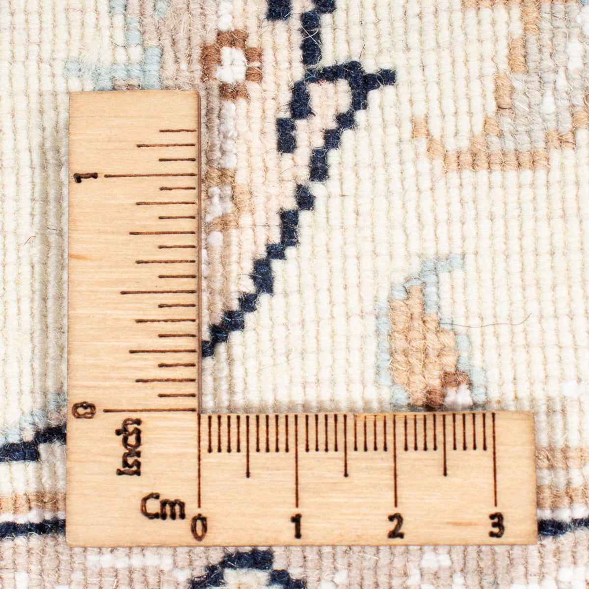 Perzisch tapijt - Nain - Koninklijk - 173 x 118 cm - donkerblauw