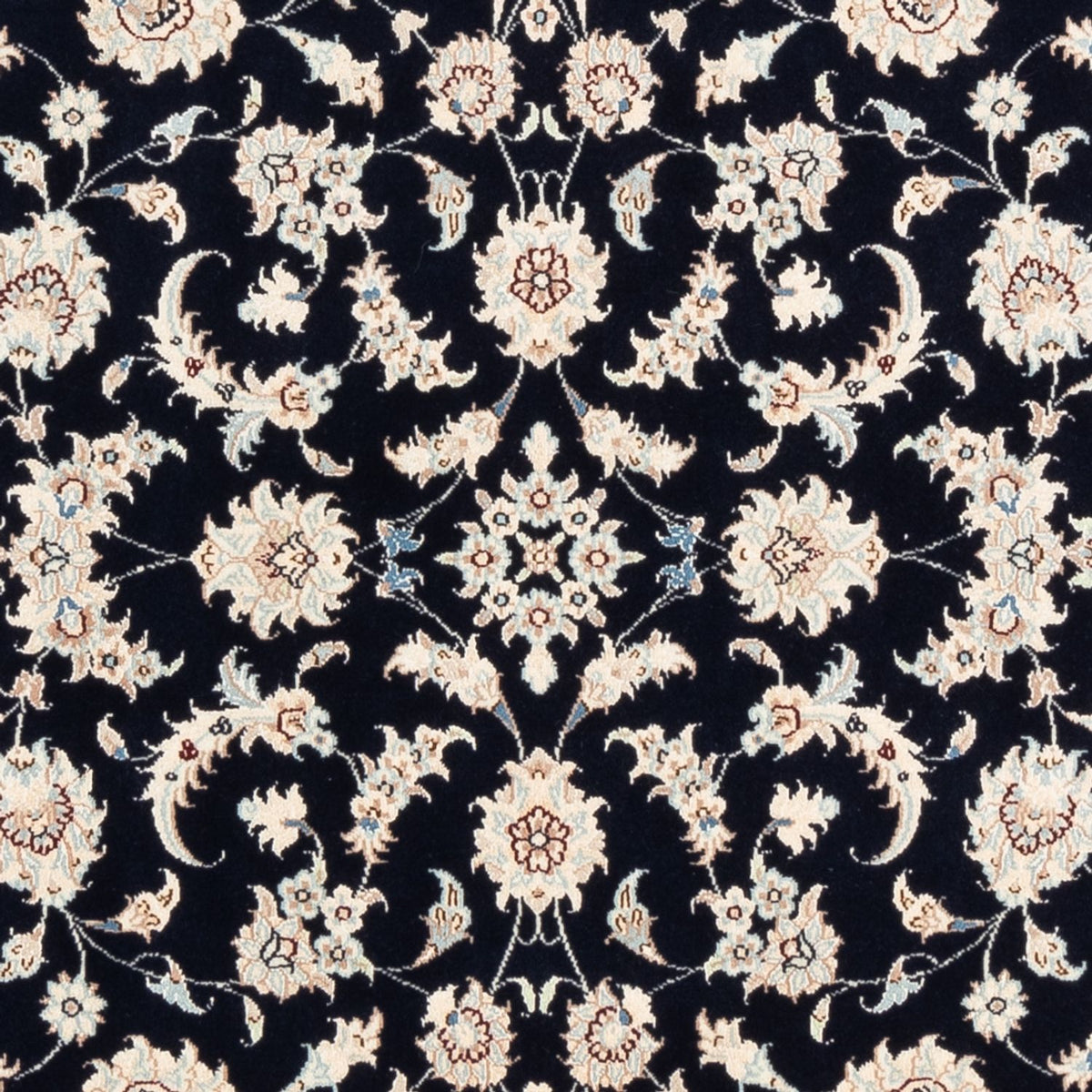 Perzisch tapijt - Nain - Premium - 182 x 121 cm - donkerblauw