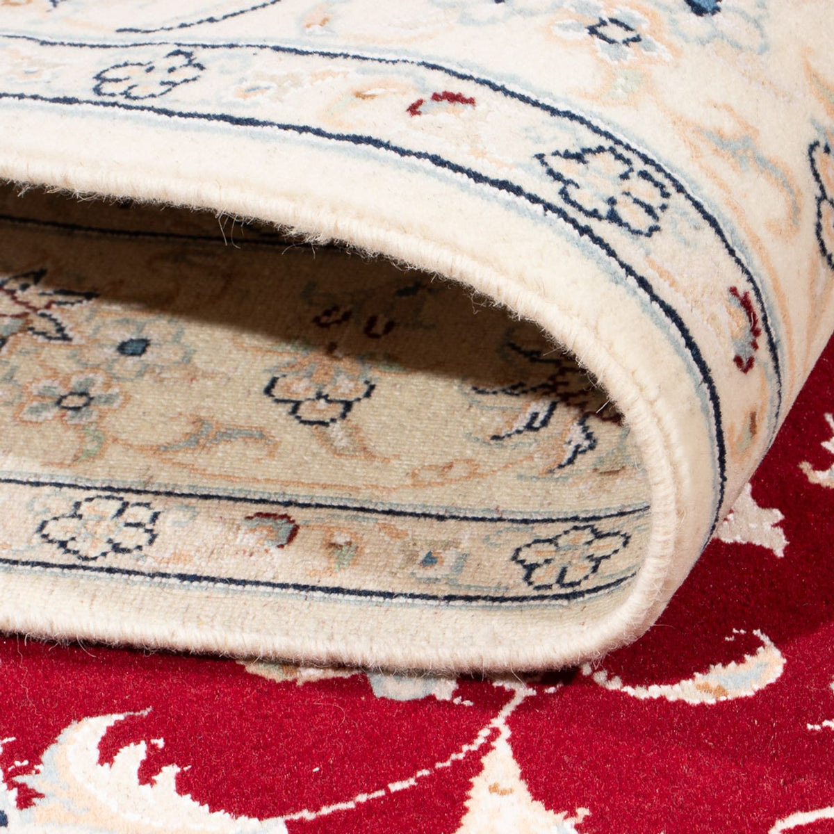 Perzisch tapijt - Nain - Koninklijk - 174 x 119 cm - rood