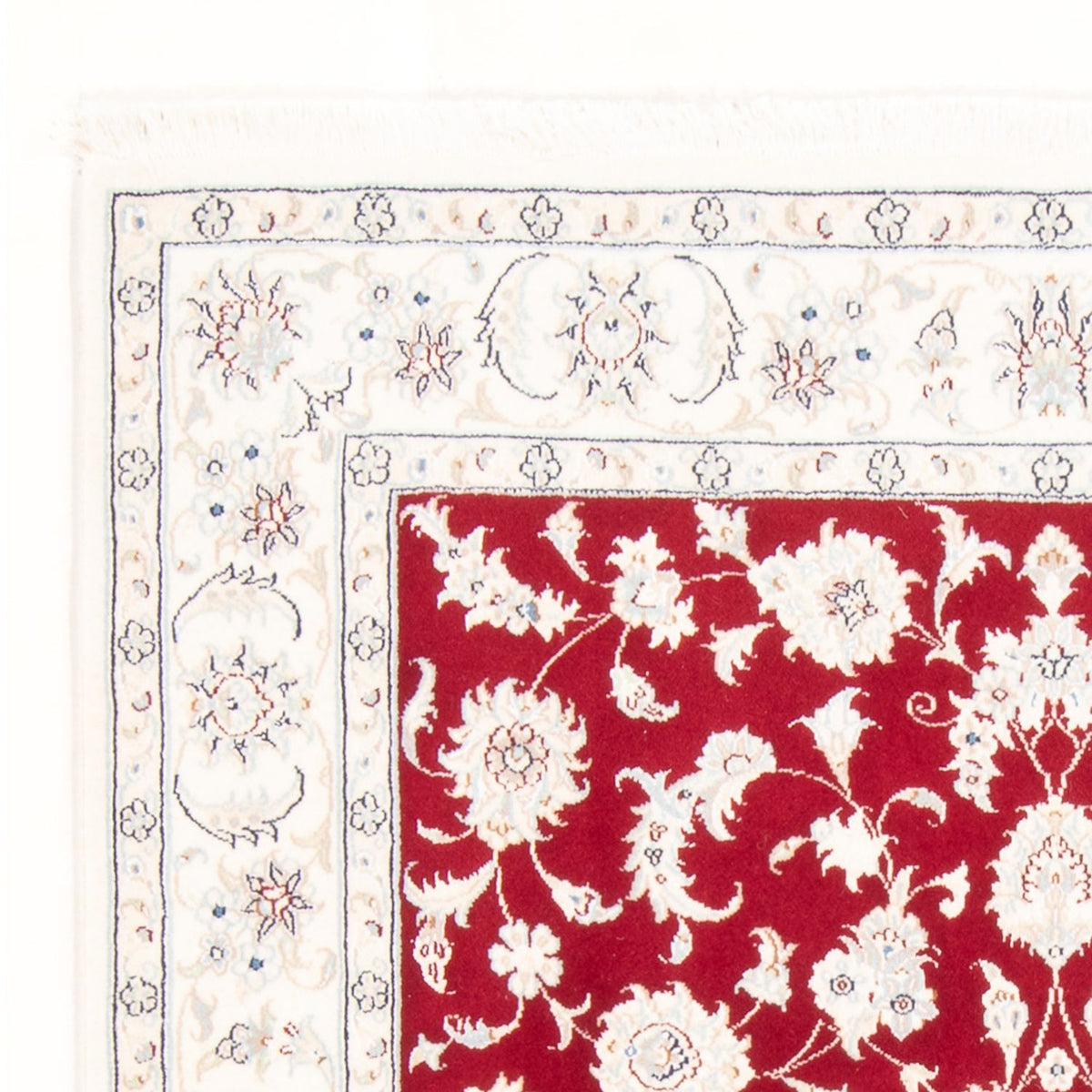 Perzisch tapijt - Nain - Koninklijk - 177 x 120 cm - rood