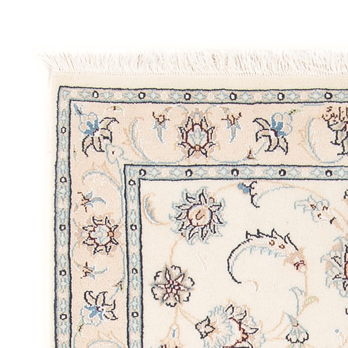 Perzisch tapijt - Nain - Premium - 117 x 78 cm - crème