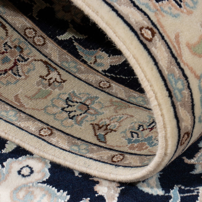 Perzisch tapijt - Nain - Premium - 137 x 73 cm - donkerblauw