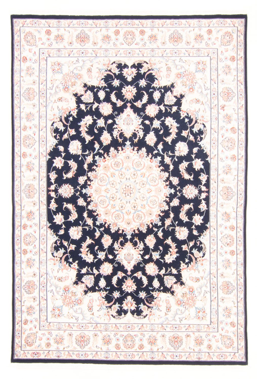 Perzisch tapijt - Tabriz - Royal - 237 x 167 cm - donkerblauw