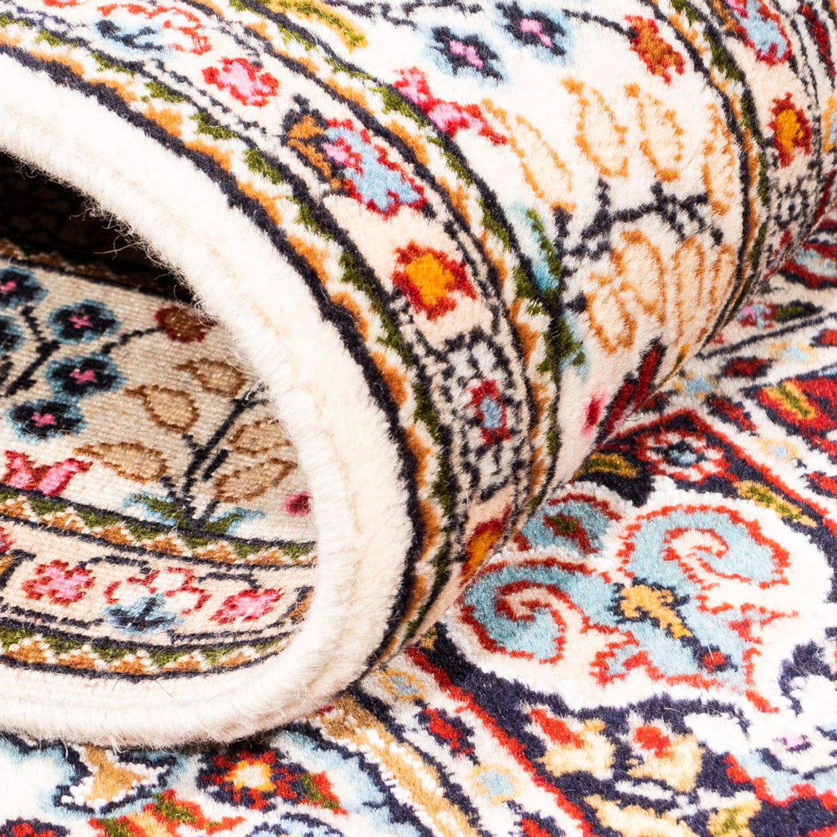 Loper Perzisch tapijt - Klassiek - 291 x 77 cm - veelkleurig