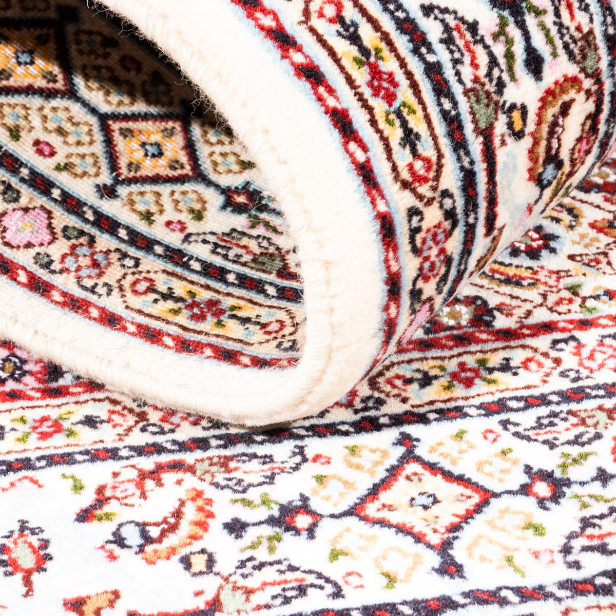 Perzisch tapijt - Klassiek - Koninklijke - 117 x 81 cm - beige