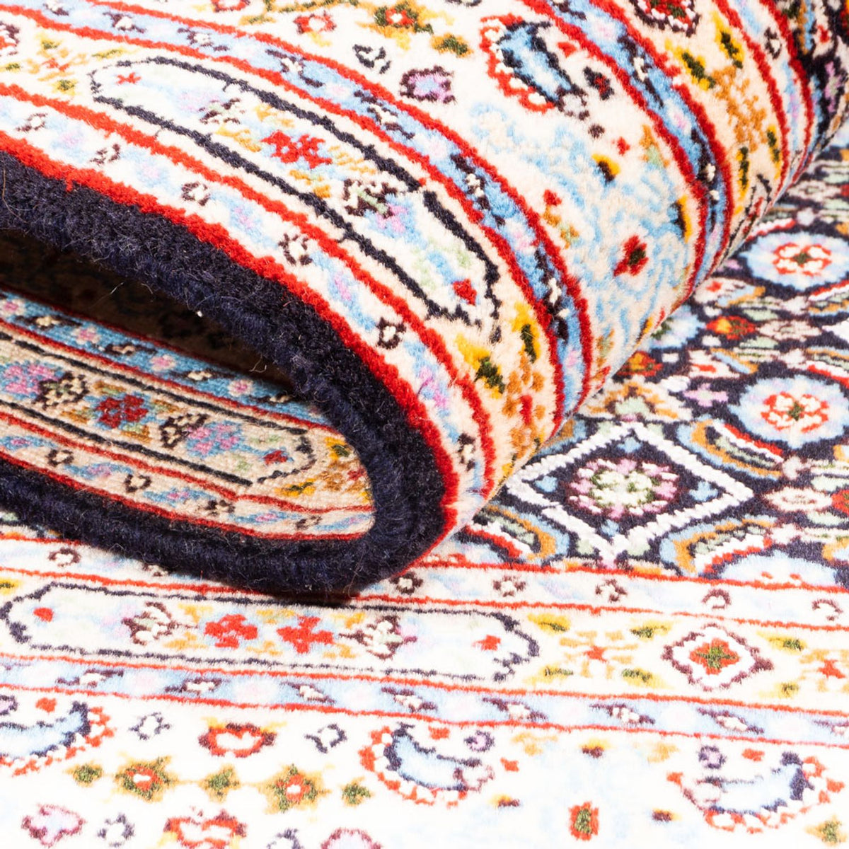 Perzisch tapijt - Klassiek - 114 x 81 cm - donkerblauw