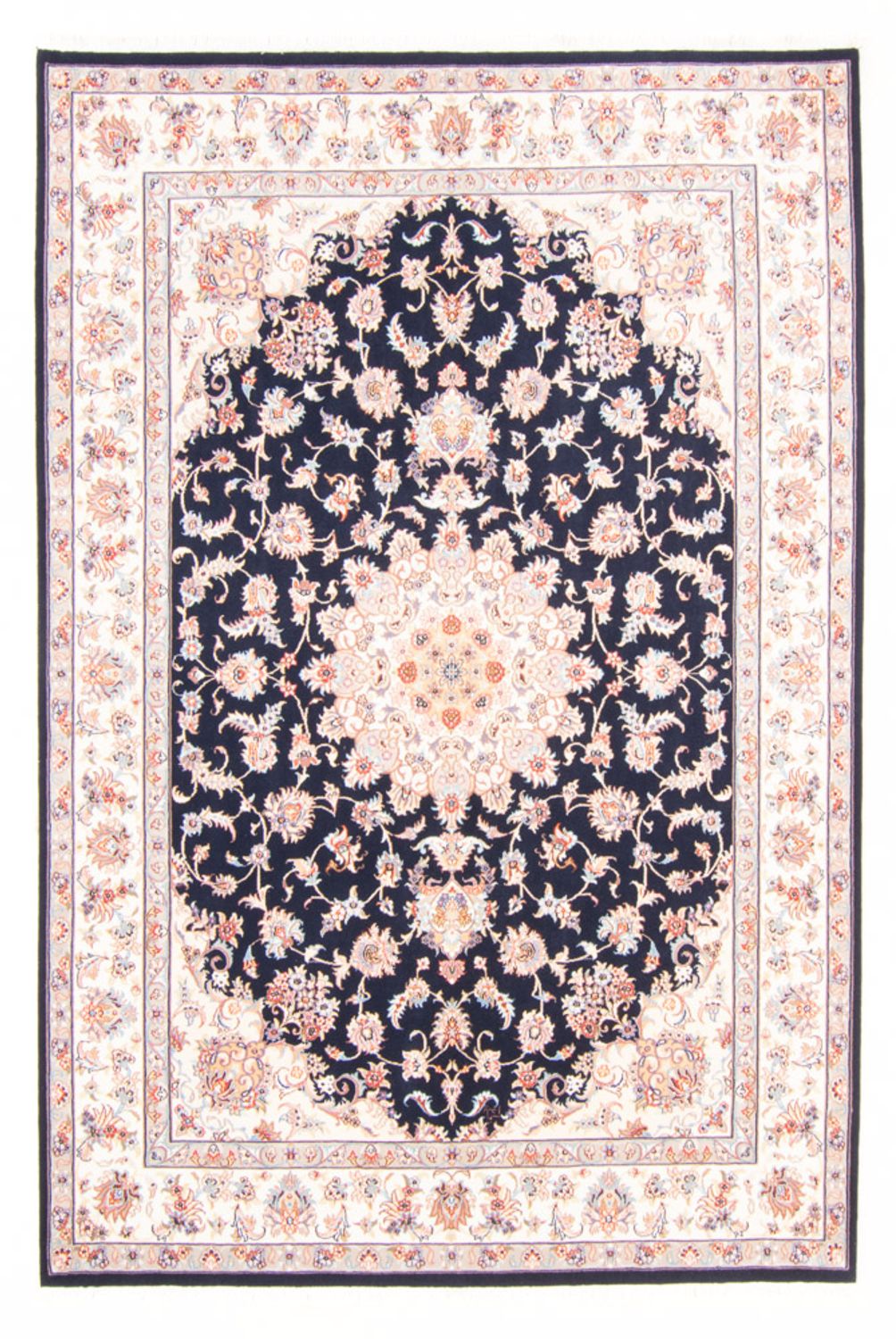 Perzisch tapijt - Tabriz - Royal - 236 x 169 cm - donkerblauw