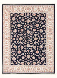 Perzisch tapijt - Tabriz - Royal - 201 x 149 cm - donkerblauw